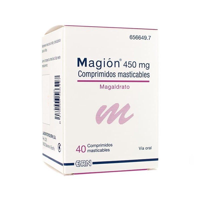 MAGION 450 MG 40 COMPRIMIDOS MASTICABLES