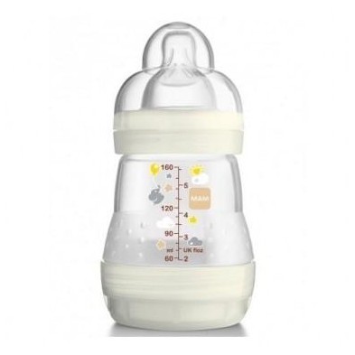 BIBERON ANTICOLICO MAM ANTICOLIC EASY START +0 MATT-N 160 ML