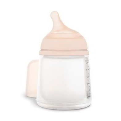 BIBERON ANTICOLICO SILICONA ADAPTABLE 180 ML ALMOND