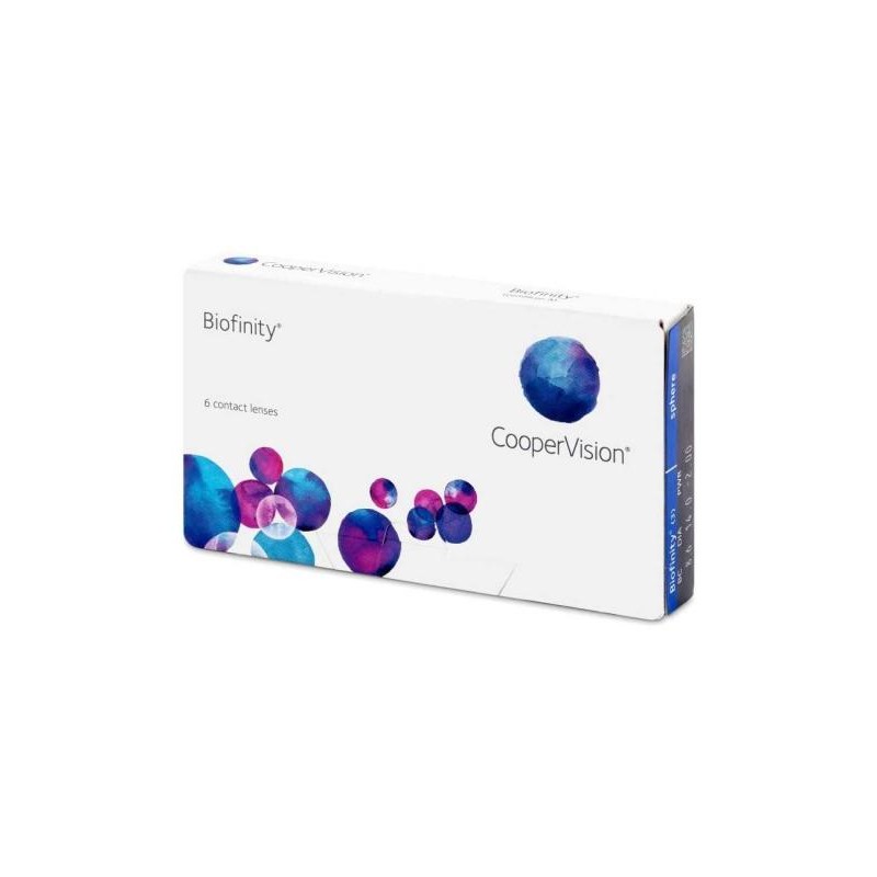 LENTES DE CONTACTO COOPER VISION BIOFINITY 6 UNIDADES