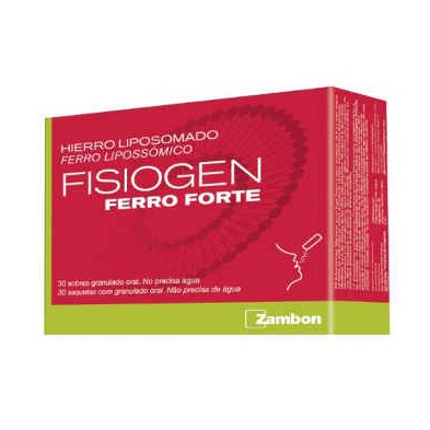 FISIOGEN FERRO FORTE SOBRES 30 SOBRES