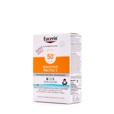 EUCERIN SUN PROTECTION FLUIDO INFANTIL SPF 50+ PIEL SENSIBLE 50ML