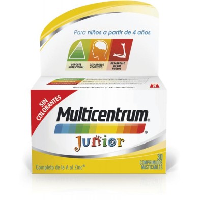 MULTICENTRUM JUNIOR 30 COMPRIMIDOS